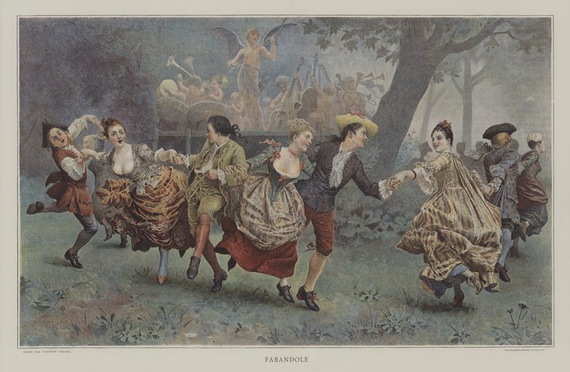 Farandole by Maurice Leloir