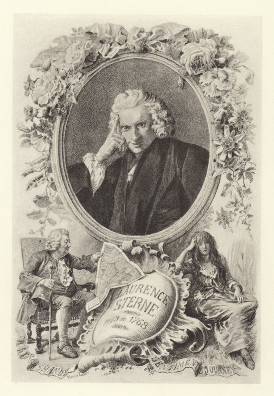 Laurence Sterne by Maurice Leloir