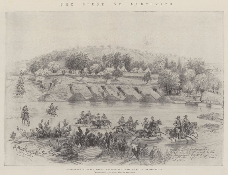 The Siege of Ladysmith by Melton Prior