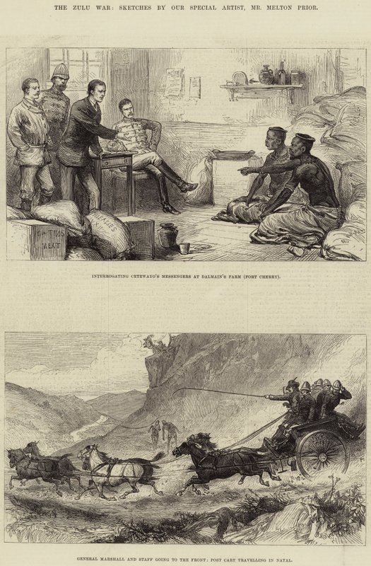 The Zulu War by Melton Prior