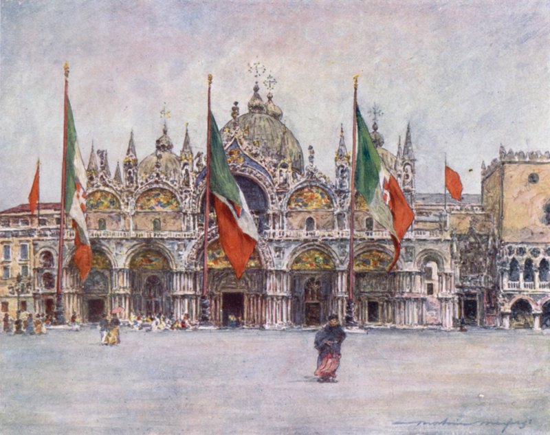 St Marks by Mortimer Ludington Menpes