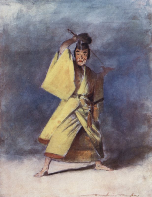 An Actor by Mortimer Ludington Menpes