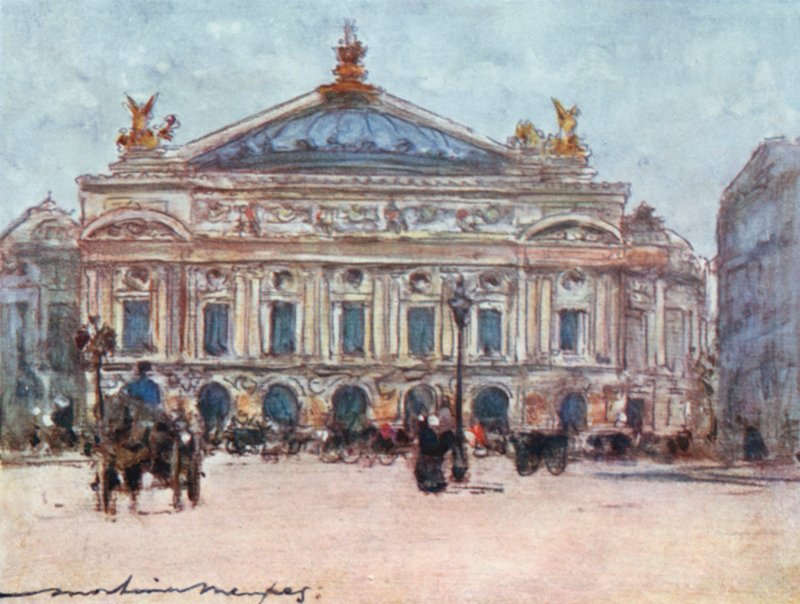 The Opera by Mortimer Ludington Menpes