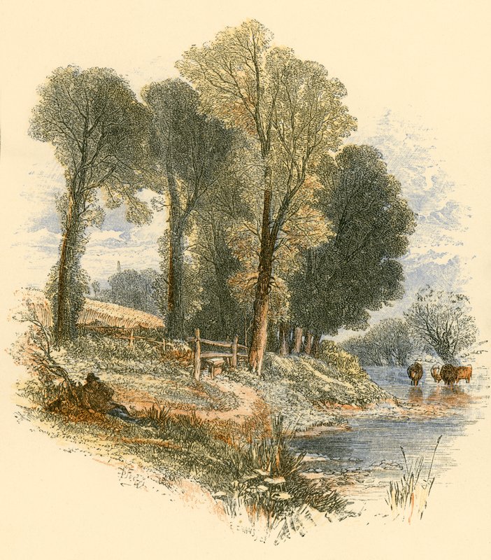 Sunday Walks by Myles Birket Foster