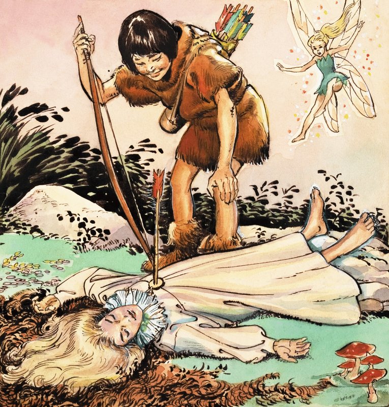 Peter Pan and Wendy by Nadir Quinto