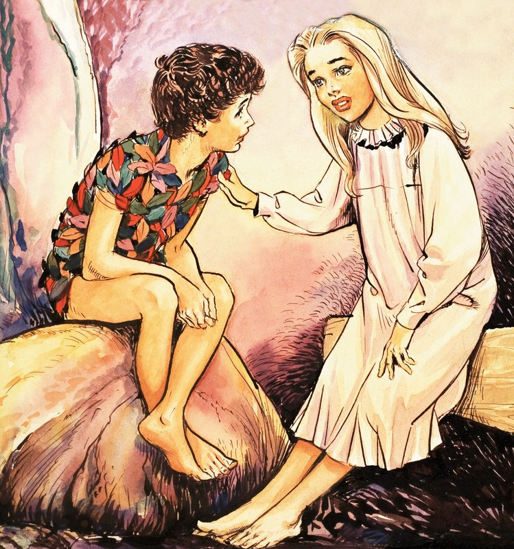 Peter Pan and Wendy by Nadir Quinto