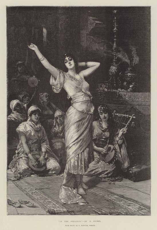 In the Seraglio by Nathaniel Sichel