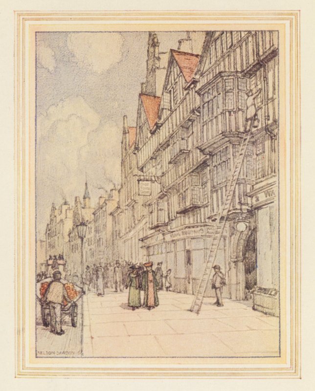 Staple Inn by Nelson Dawson