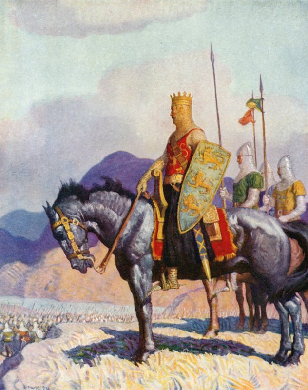King Edward by Newell Convers Wyeth