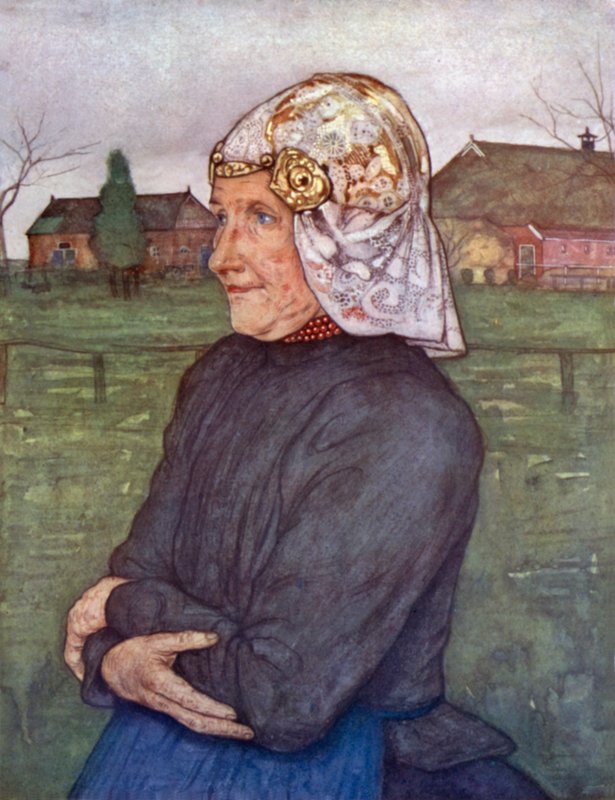 Old Woman of Drenthe by Nico Jungman