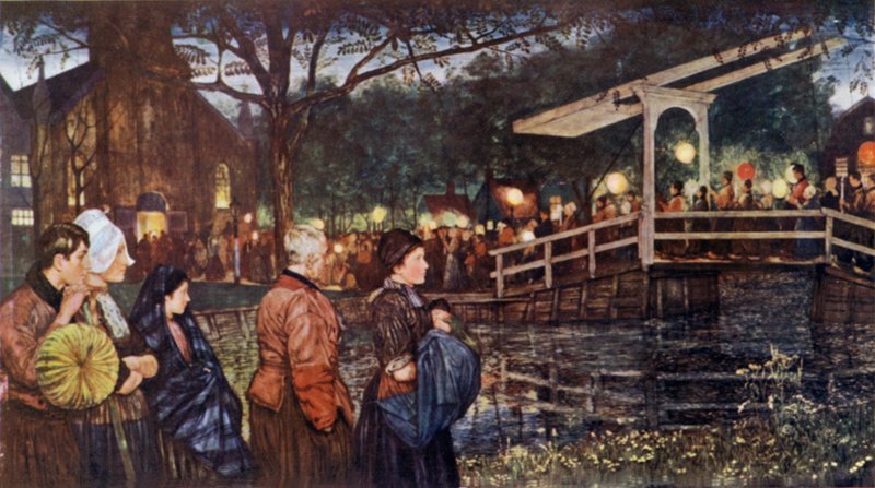 Religious Procession by Nico Jungman