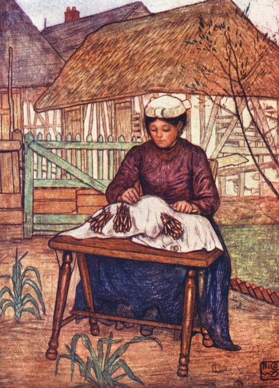 Lace Making by Nico Jungmann