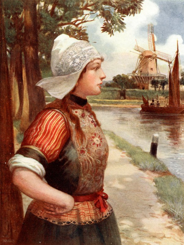 A Dutch Girl by Norman Hardy