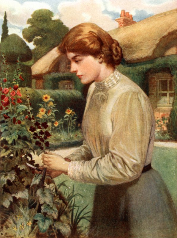 An English Girl by Norman Hardy