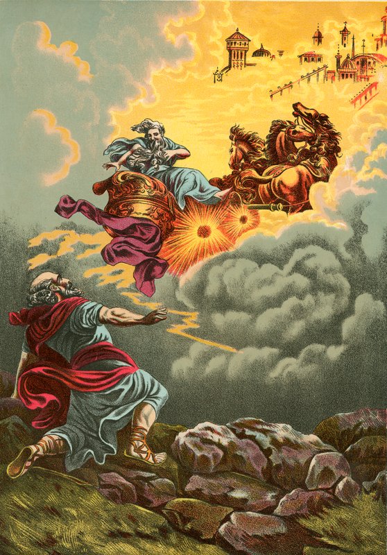 The Ascent of Elijah by North American