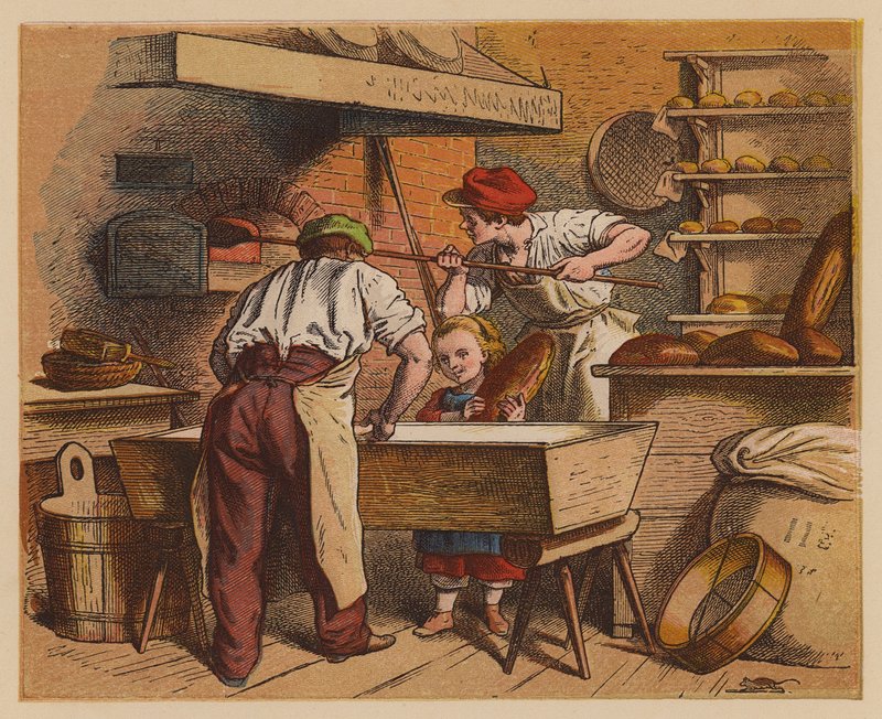 The Baker by Oskar Pletsch