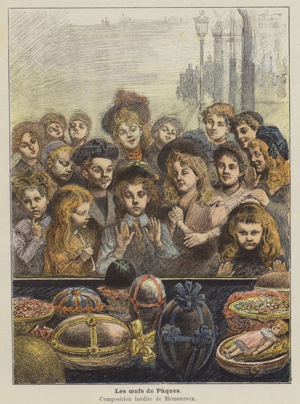 Easter eggs by Oswald after Heidbrinck