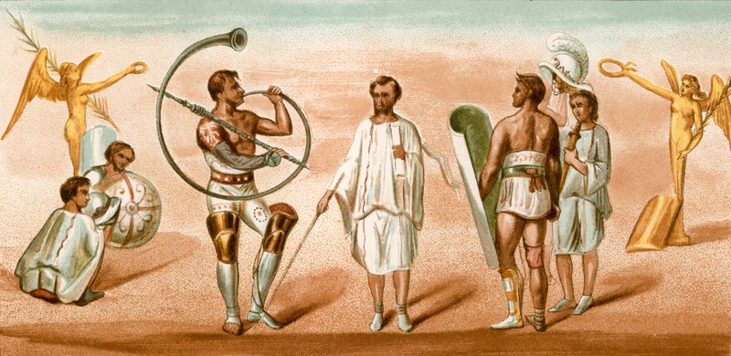 Gladiators by P. Sellier