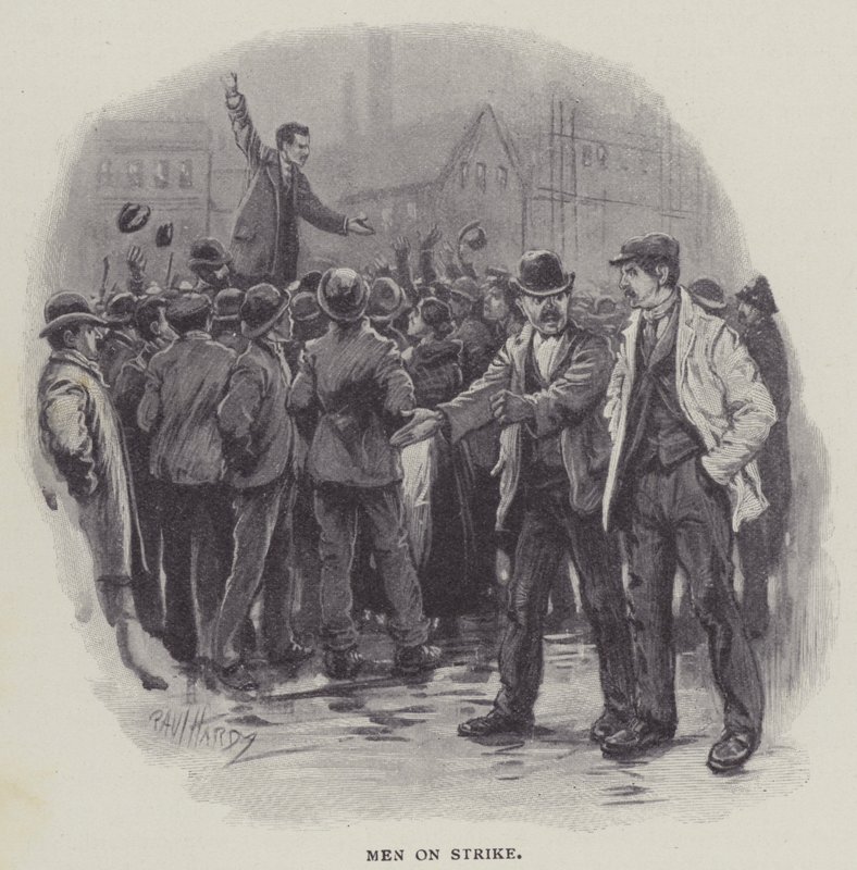 Men on Strike by Paul Hardy