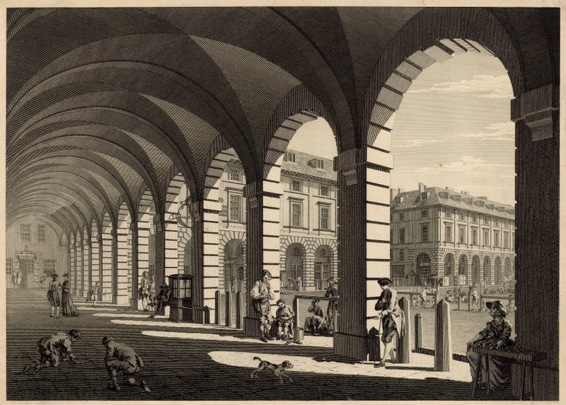 Covent Garden, London by Paul Sandby
