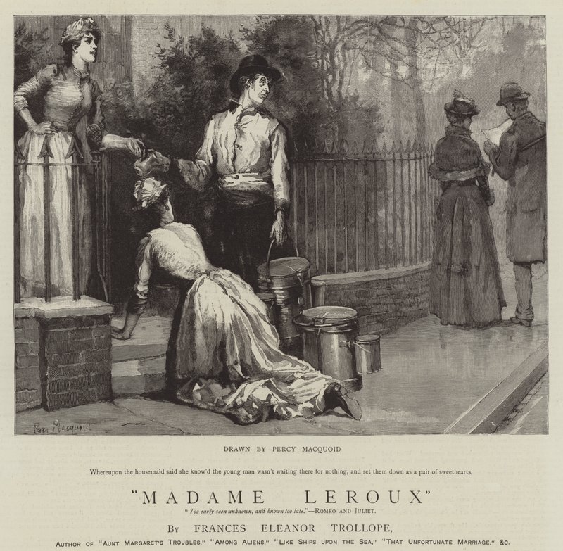 Madame Leroux by Percy Macquoid