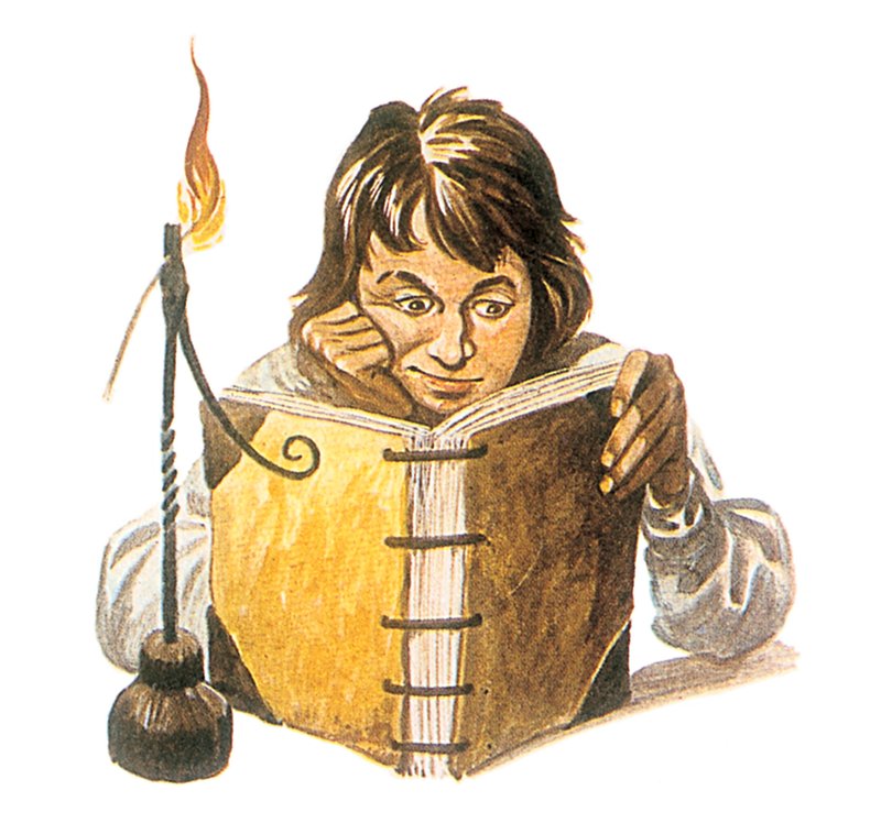 Boy Reading by Peter Jackson