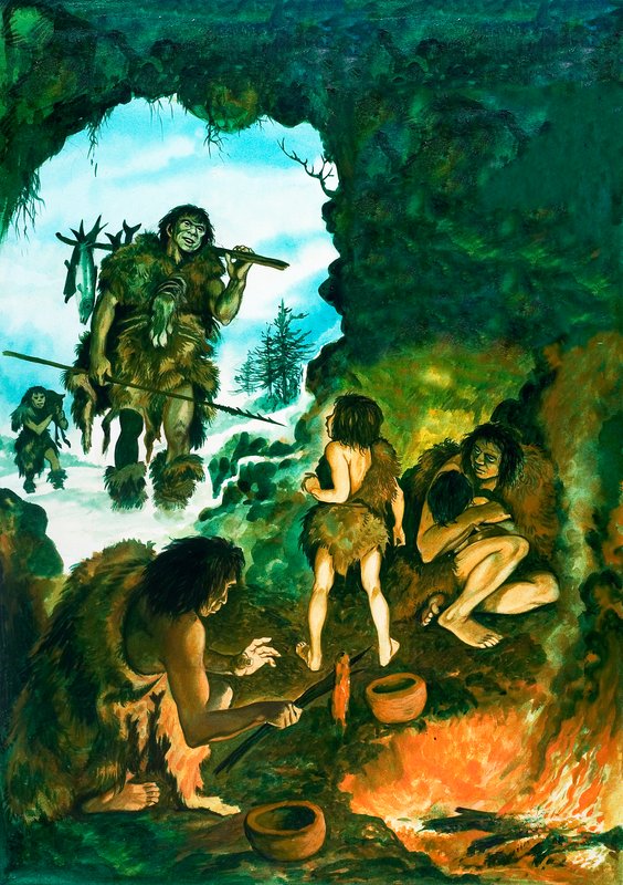 Cavemen by Peter Jackson