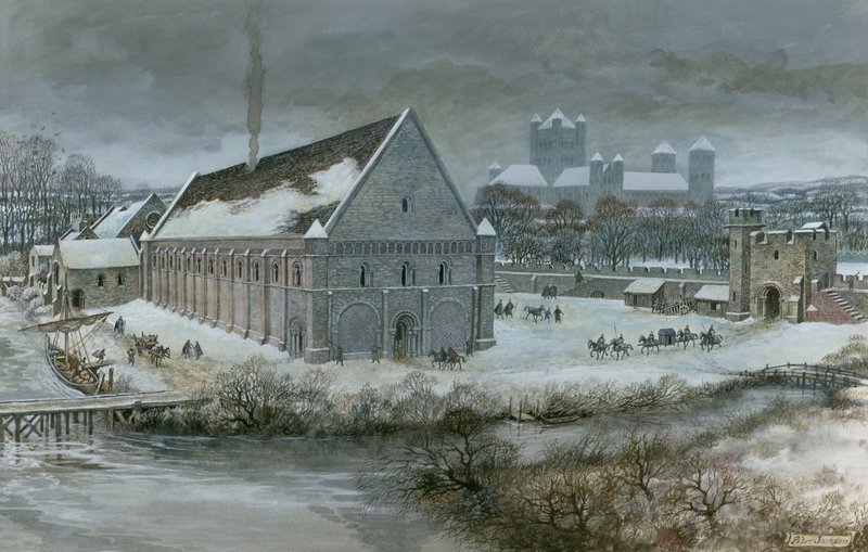 Westminster Hall in the Snow by Peter Jackson