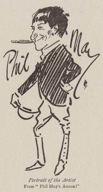 Portrait of the Artist by Phil May