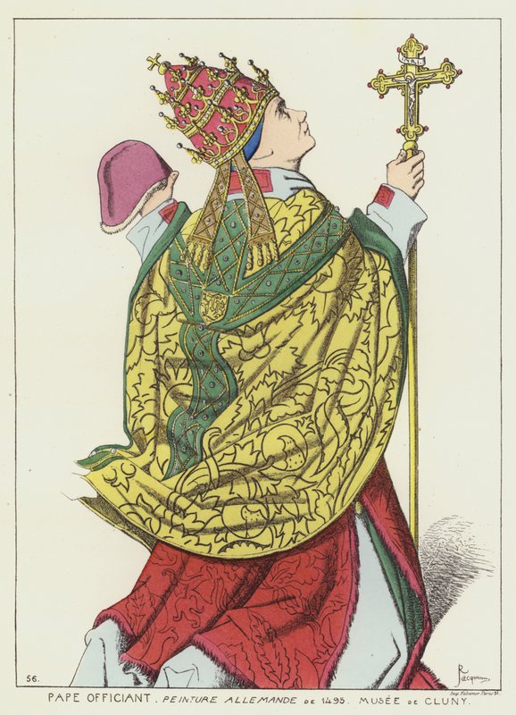 Officiating Pope by Raphael Jacquemin