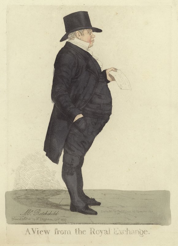 Nathan Mayer Rothschild by Richard Dighton