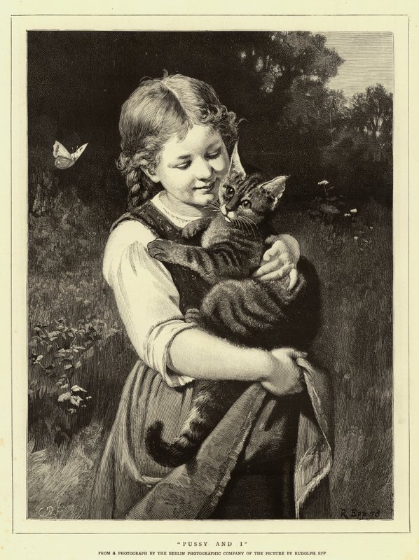 Pussy and I by Rudolf Epp