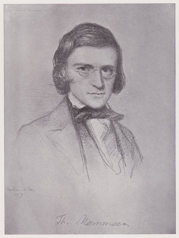 Theodor Mommsen by Rudolf Lehmann