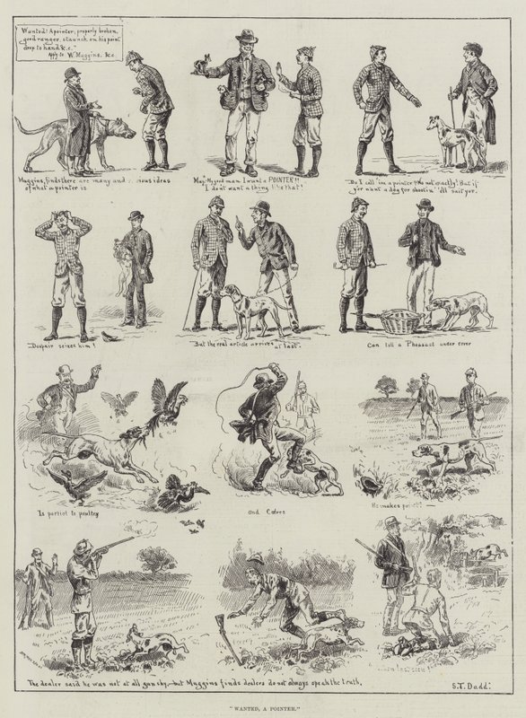 Wanted, a Pointer by S.T. Dadd