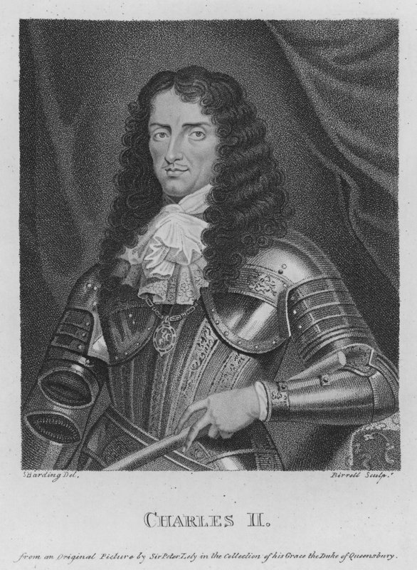 Charles II by S. (after) Harding