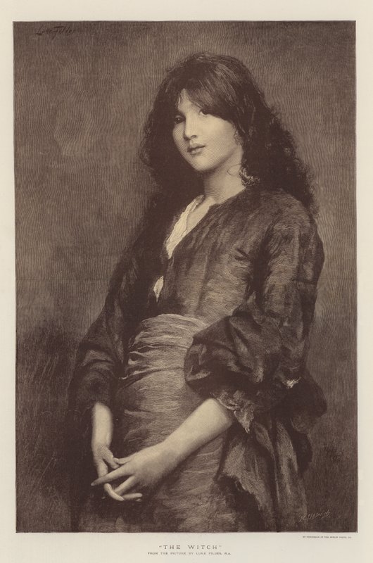 The Witch by Samuel Luke Fildes