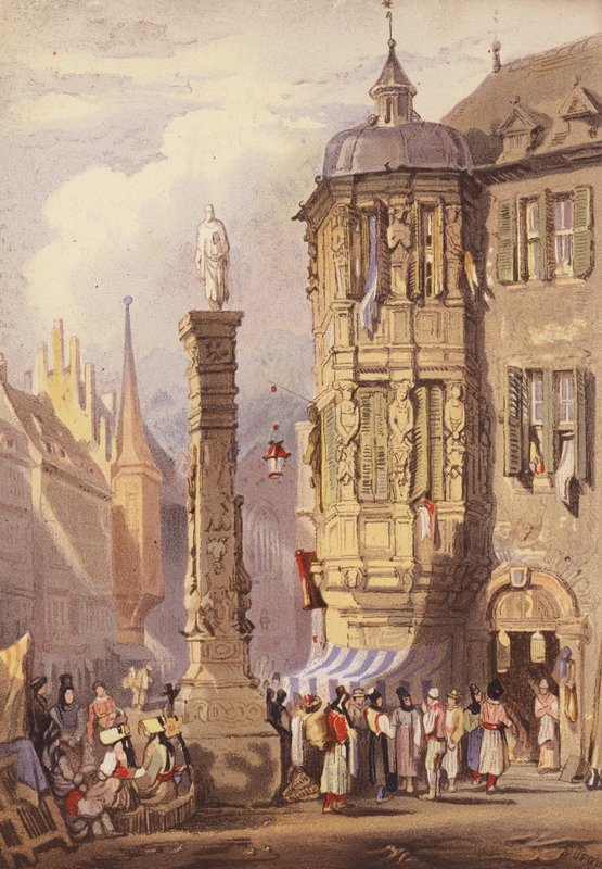 Wurzburg by Samuel (after) Prout