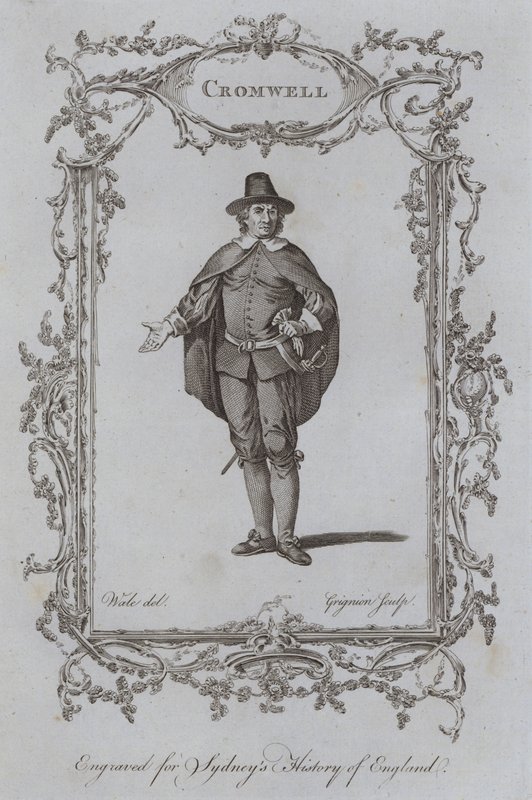 Cromwell by Samuel (after) Wale