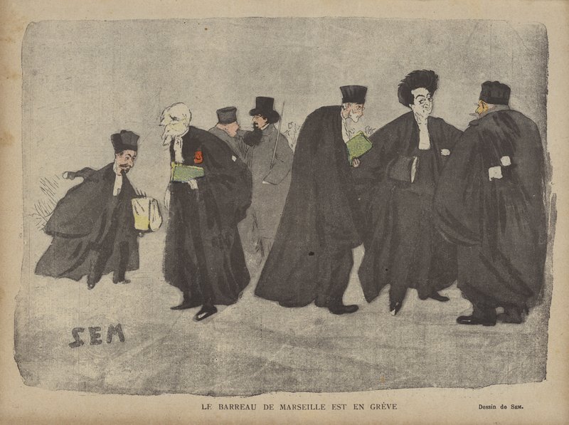 Illustration for Le Rire by Sem