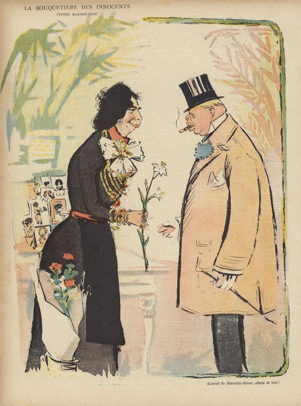 Illustration for Le Rire by Sem