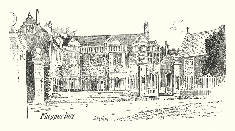 Dorset: Mapperton by Sidney Heath