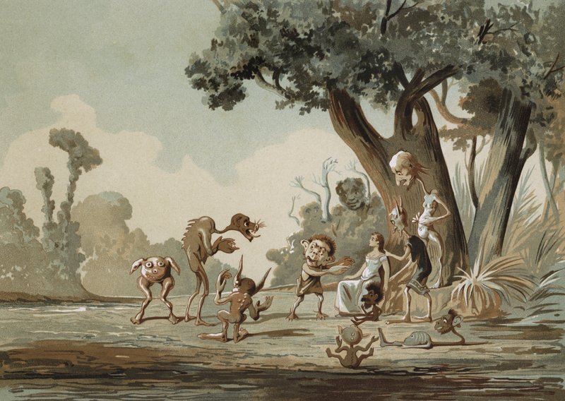 Rakshasas by Spanish School