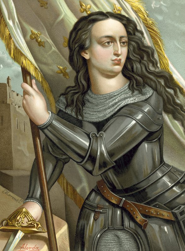 Joan of Arc by Spanish School
