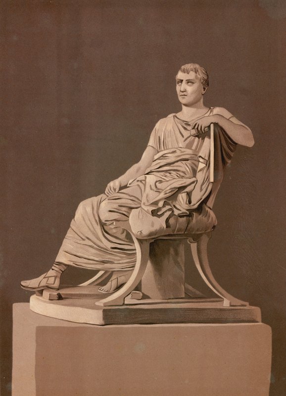 Statue of Menander by Spanish School