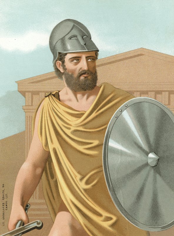 Themistocles by Spanish School