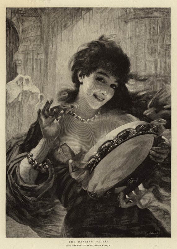 The Dancing Damsel by St. George Hare