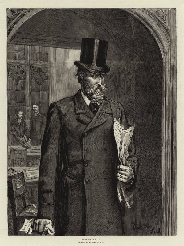 Deposed by Sydney Prior Hall