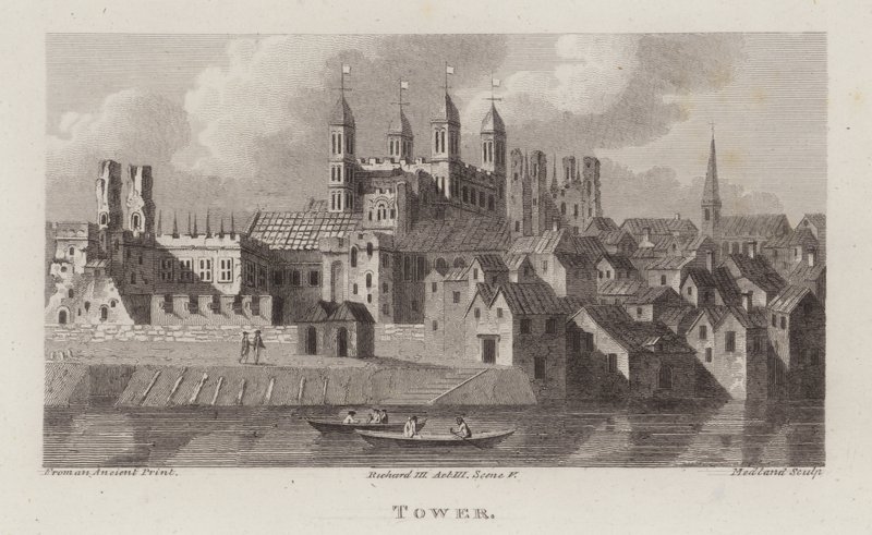 The Tower of London by T. Medland