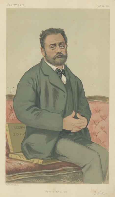 Emile Zola by Theobald Chartran