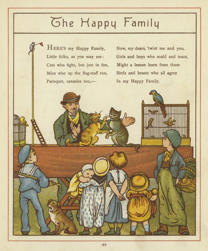 The Happy Family by Thomas Crane